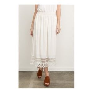 Mystree Special Smocked Waist Skirt